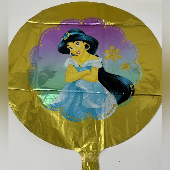 Disney Princess’s 10pcs foil balloons birthday party w/number 3 balloon - Picture 6 of 11